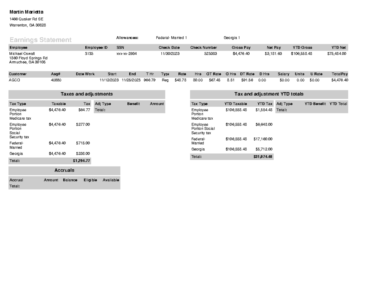 11-17-paystub-sample-taxes-and-adjustments-adj-type-benefit-amount