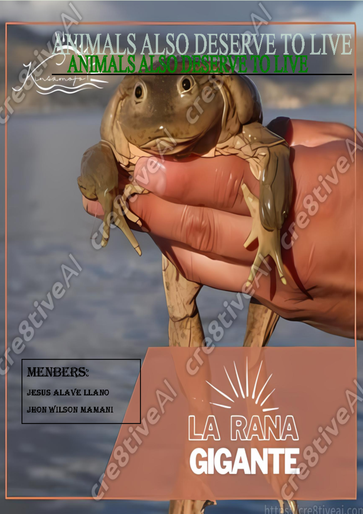 LA RANA DEL Titicaca - 8hu9ythgujhujo9wfkovj g0 - MENBERS: JESUS ALAVE ...