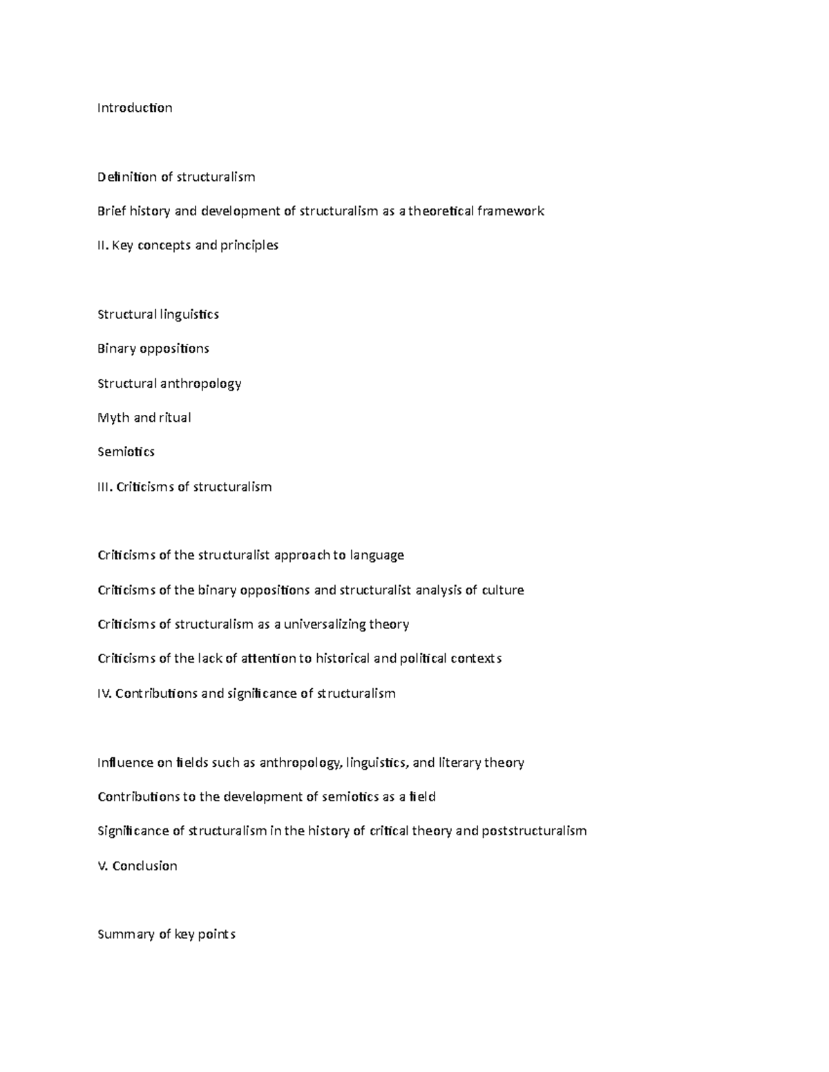 Structuralism 4-WPS Office - Introduction Definition of structuralism ...