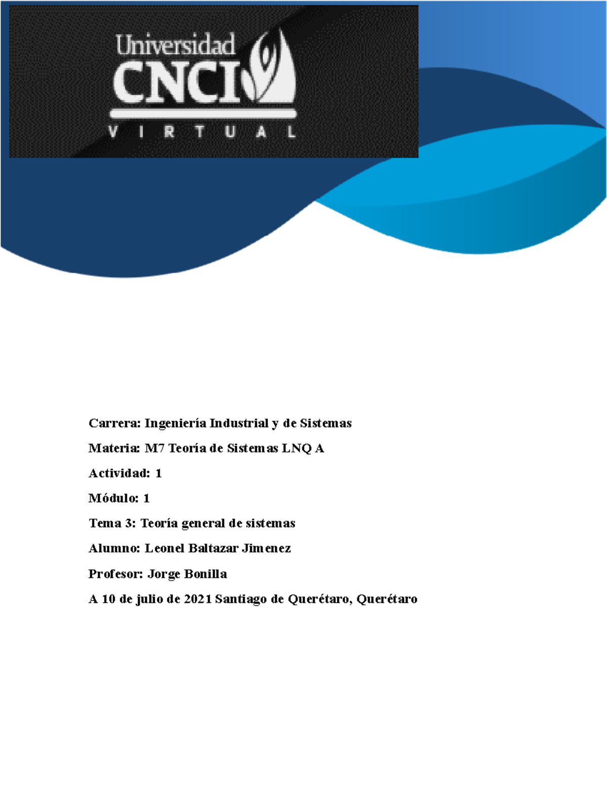 Actividad Teoria De Sistemas Studocu