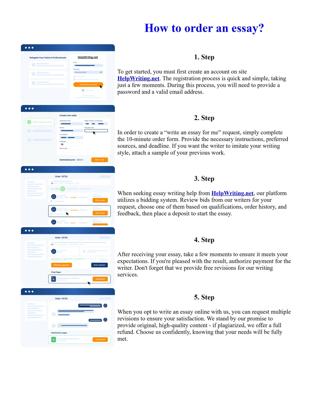 informational essay checker