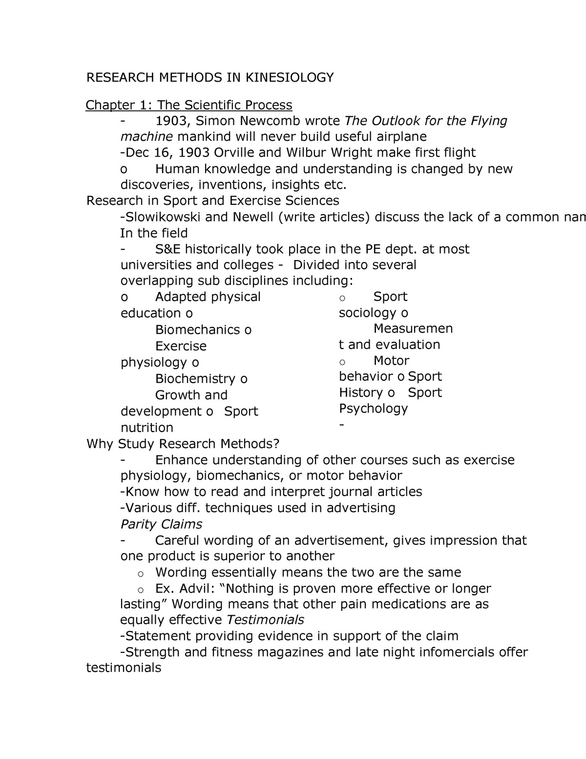 research proposal example kinesiology