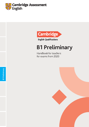 TEST 2 - Collins Cambridge English – Practice Tests For B1 Preliminary ...