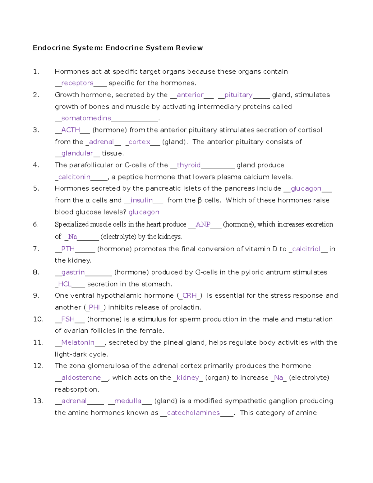 anatomy and physiology 5.02 honors assignment