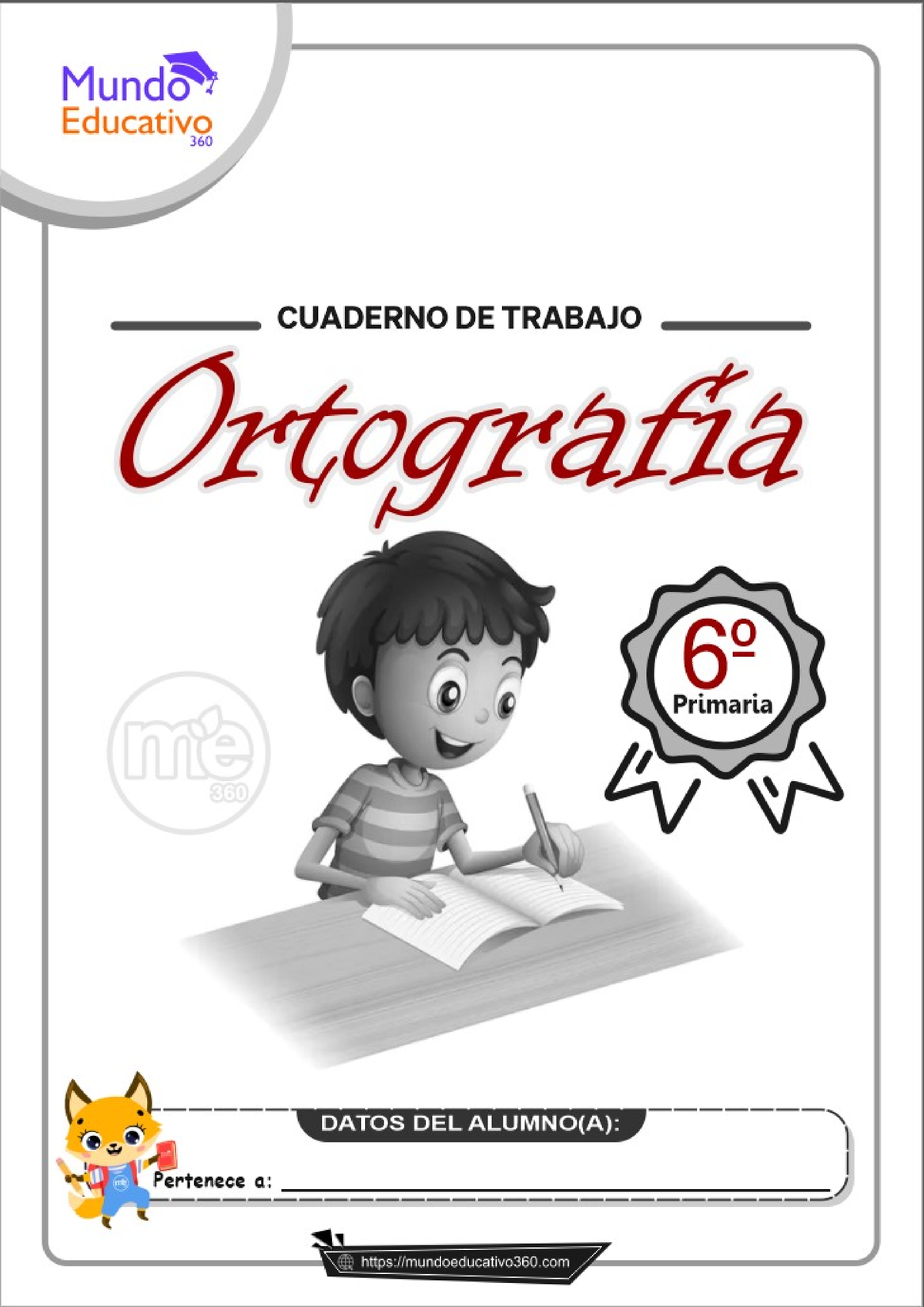 6º Cuaderno De Ortografia Me360 - Cuaderno De Ortografía Educación ...