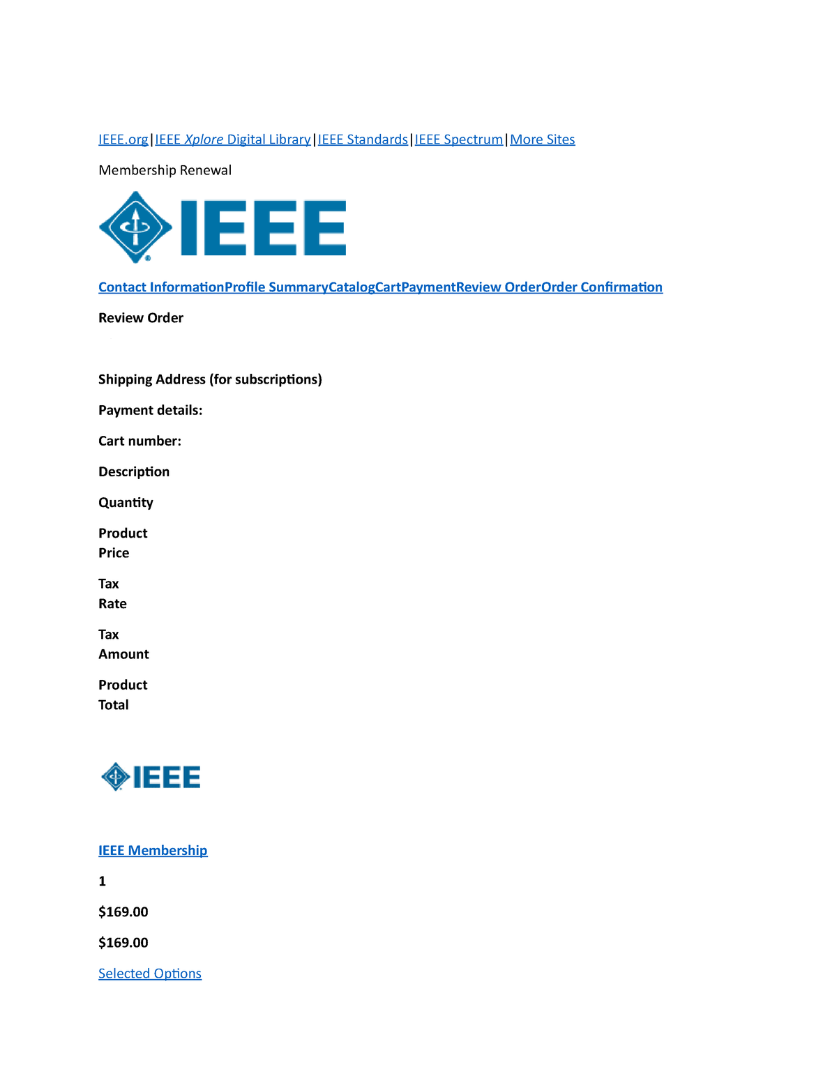 IEEE Renewal IEEEIEEE Xplore Digital LibraryIEEE StandardsIEEE