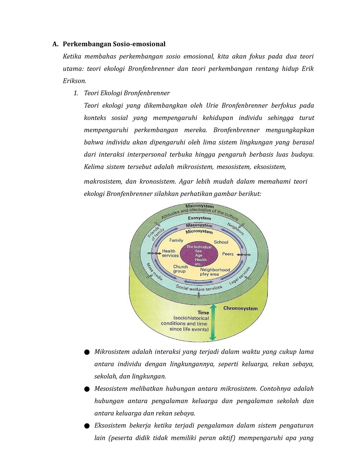 Perkembangan Sosio-emosional - A. Perkembangan Sosio-emosional Ketika ...