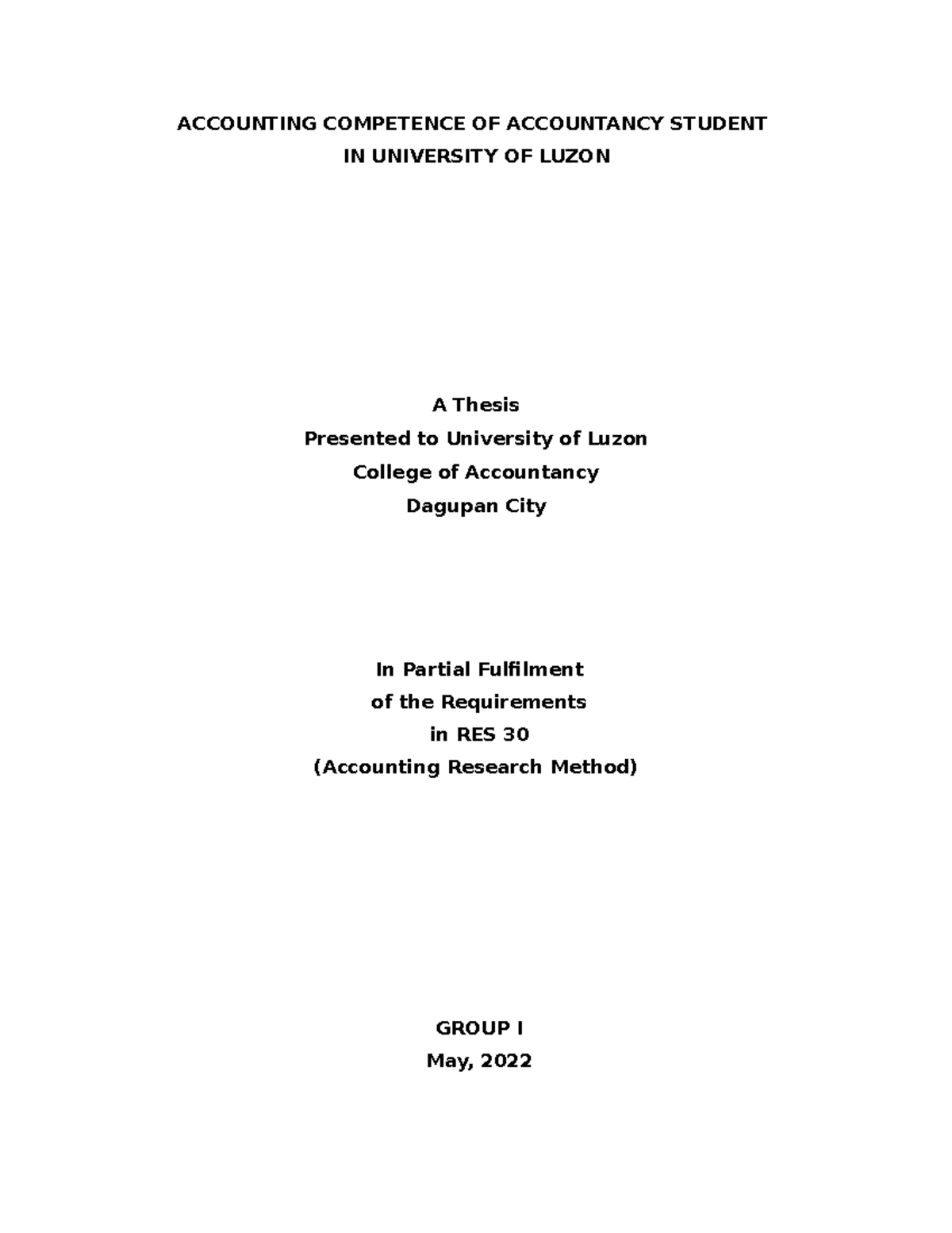 master thesis in accounting