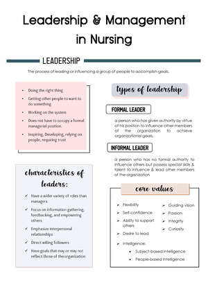 Chapter 2 Planning - Leadership And Management Chap 2 - MANAGEMENT ...