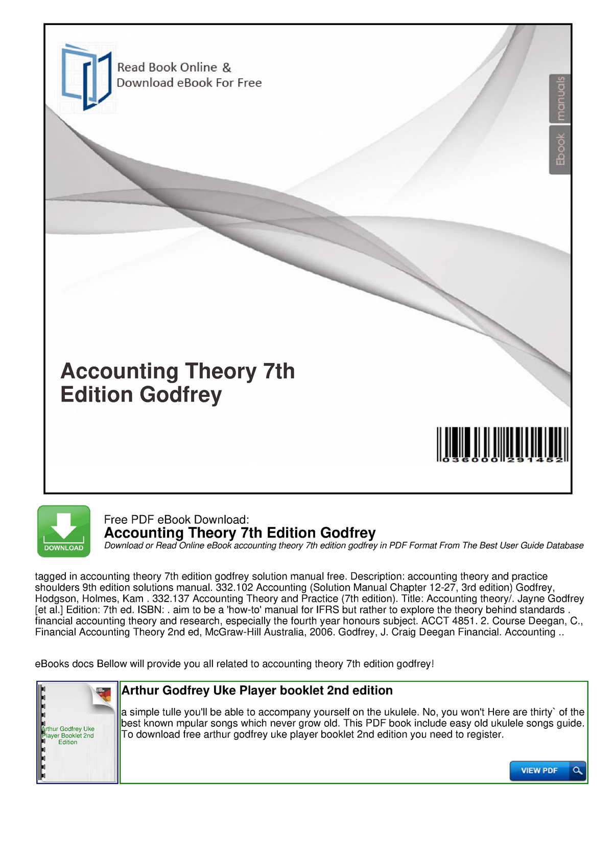 Accounting theory pdf ebook download my dell application download
