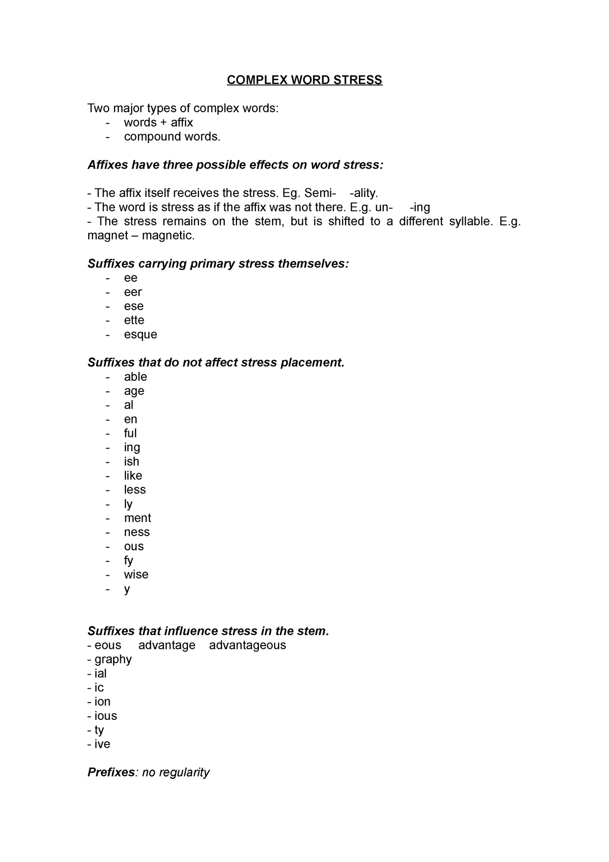 complex-word-stress-complex-word-stress-two-major-types-of-complex