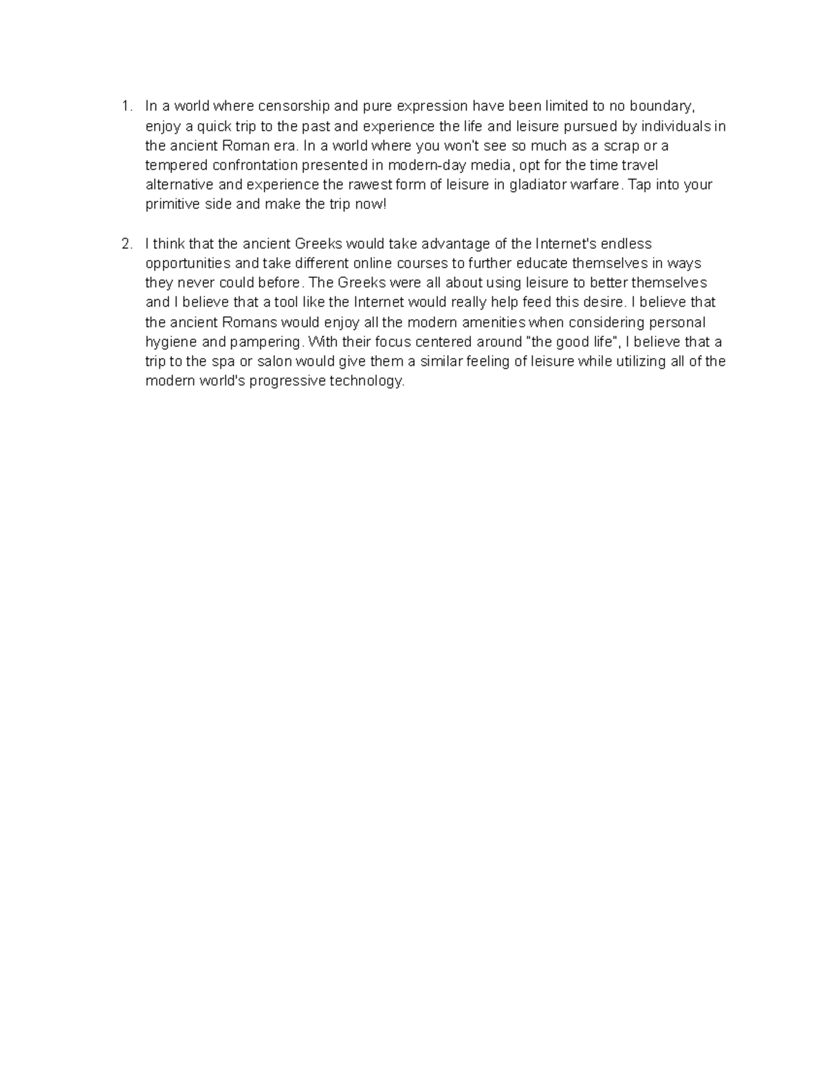 RSL Chapter 5 Disscution notes In a world where censorship and pure