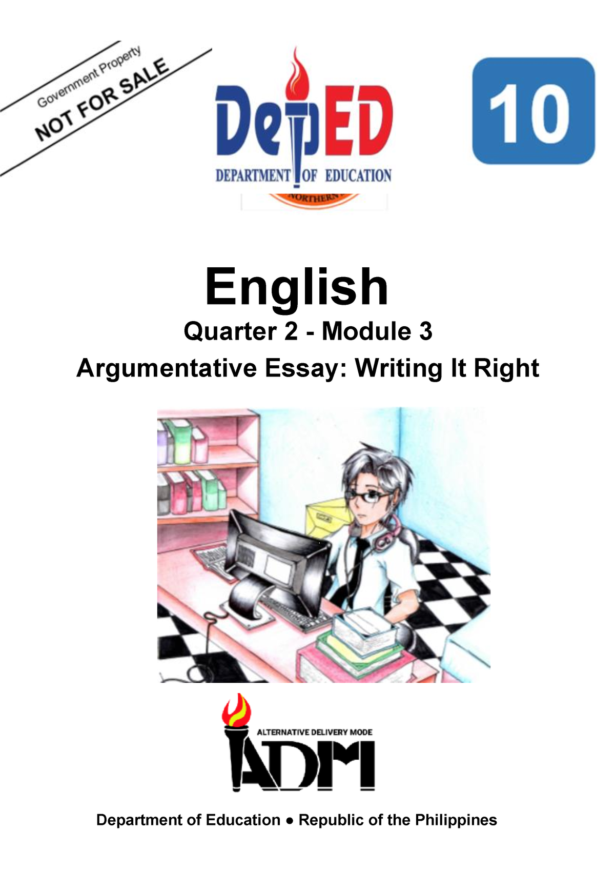 english 10 quarter 3 module 2 argumentative essay