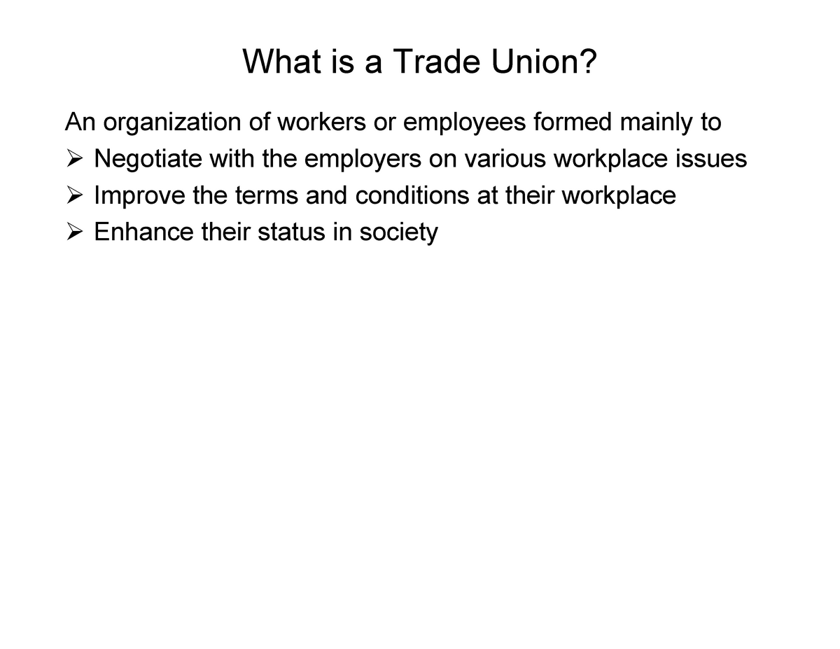 meaning-objectives-principles-and-roles-of-trade-unions-industrial