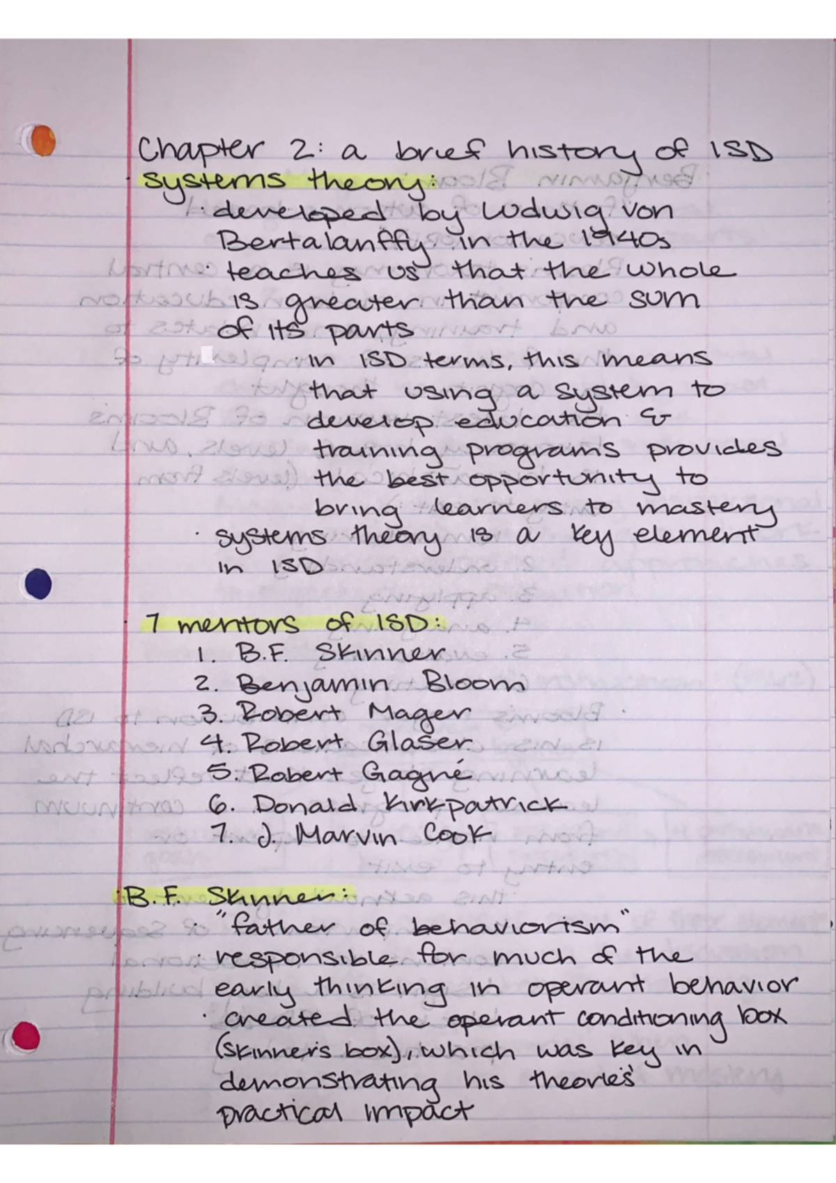 Chapter 2 ISD - OLPD 3621 - Studocu