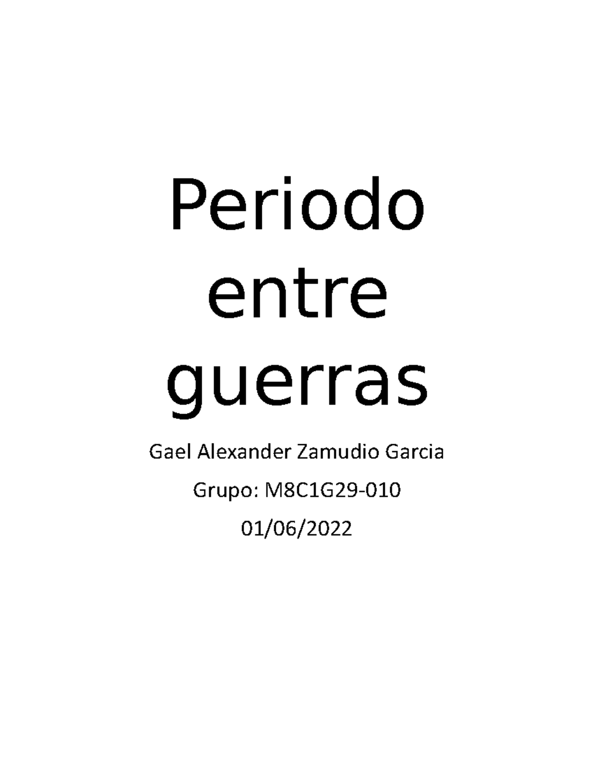 Periodo Entre Guerras Tarea De Prepa En Linea Sep Periodo Entre