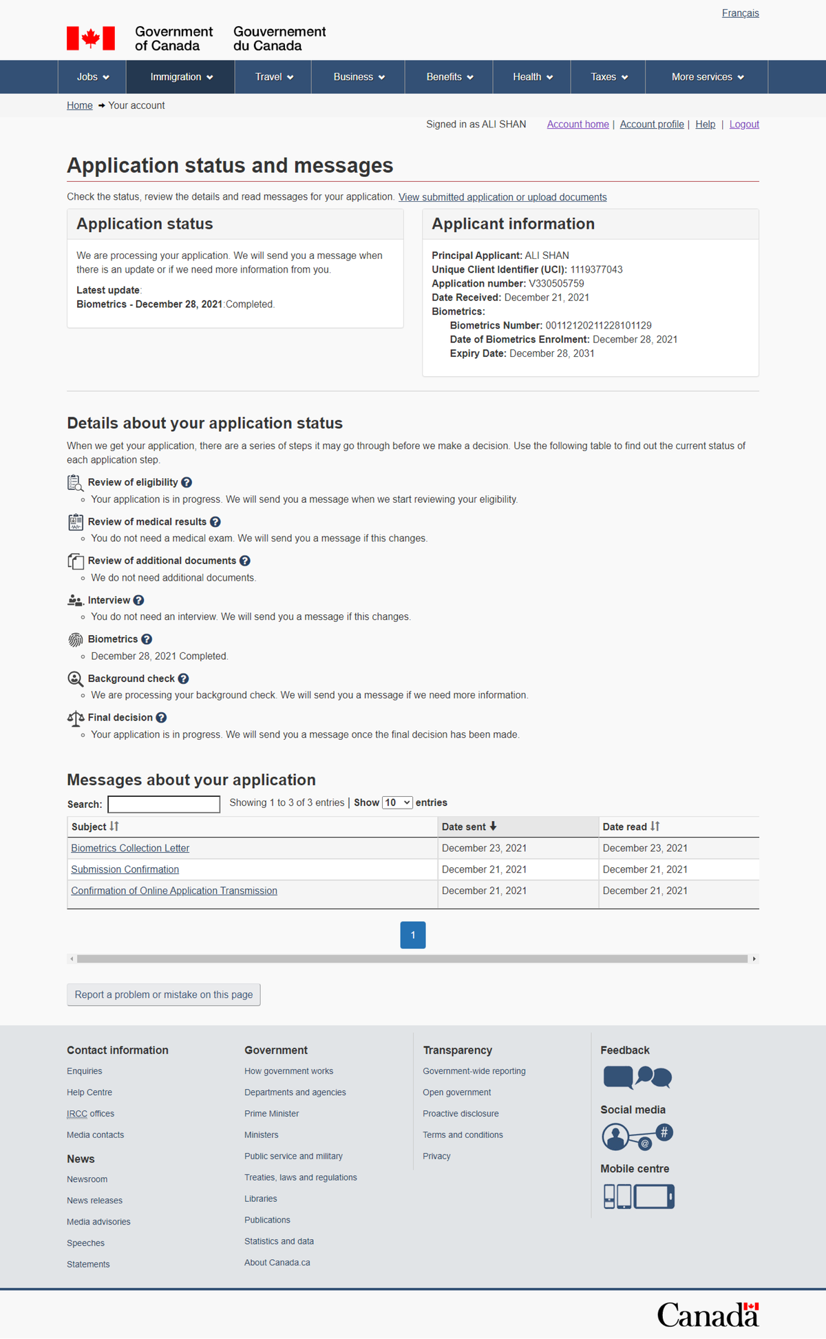 Applicationstatusservicesenligne.cic.gc.ca2023 BSc in Media Science