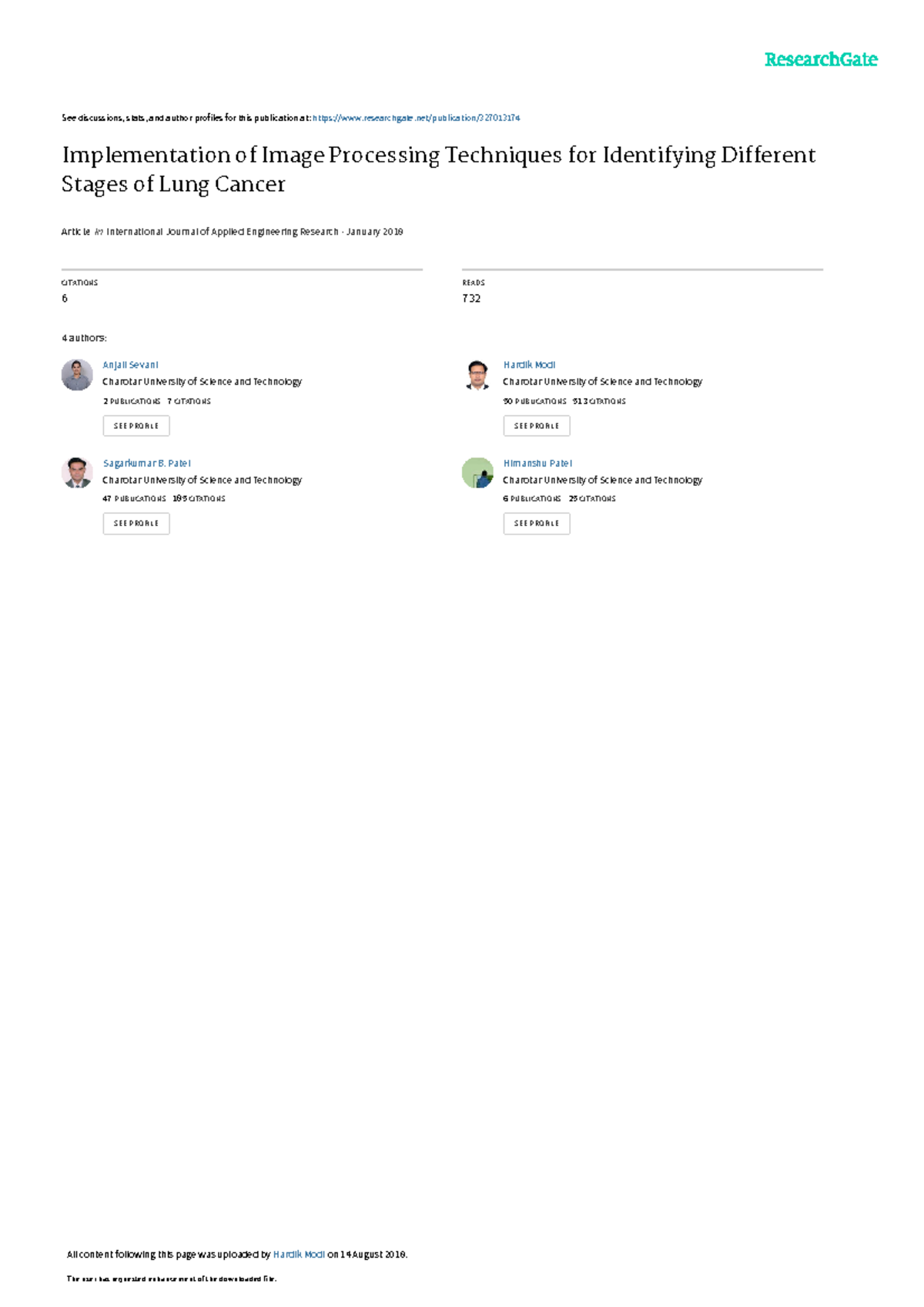 Apply morphological operation 2018 - See discussions, stats, and author ...