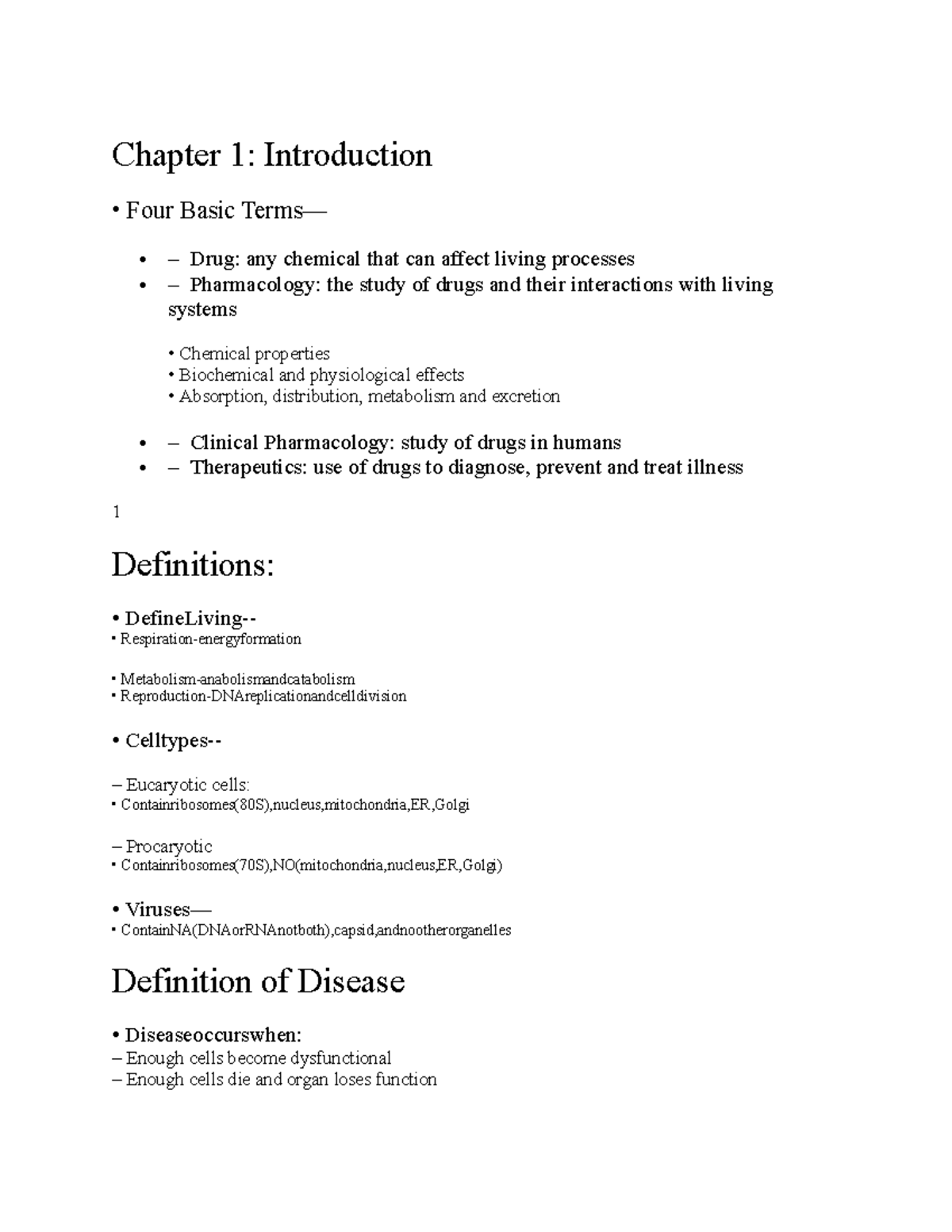 P109 - Pharmacology - Chapter 1: Introduction • Four Basic Terms ...
