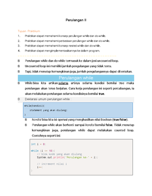 [modul] Pengenalan Java Dan Tipe Data - Pemrograman Dasar Pengenalan ...