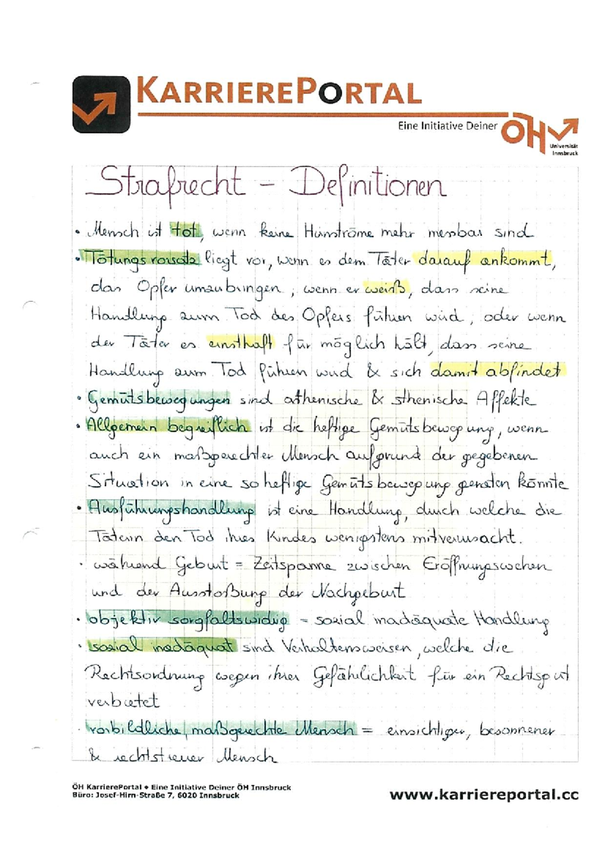 Strafrecht Fälle Mit Lösungen Pdf Strafrecht Definitionen - KARRIEREPORTAL Shoymcht :DefmiUOnm ' I ”Mm/3