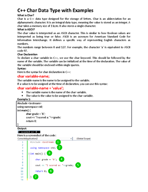Pointers with Examples - C++ Pointers with Examples What are Pointers ...