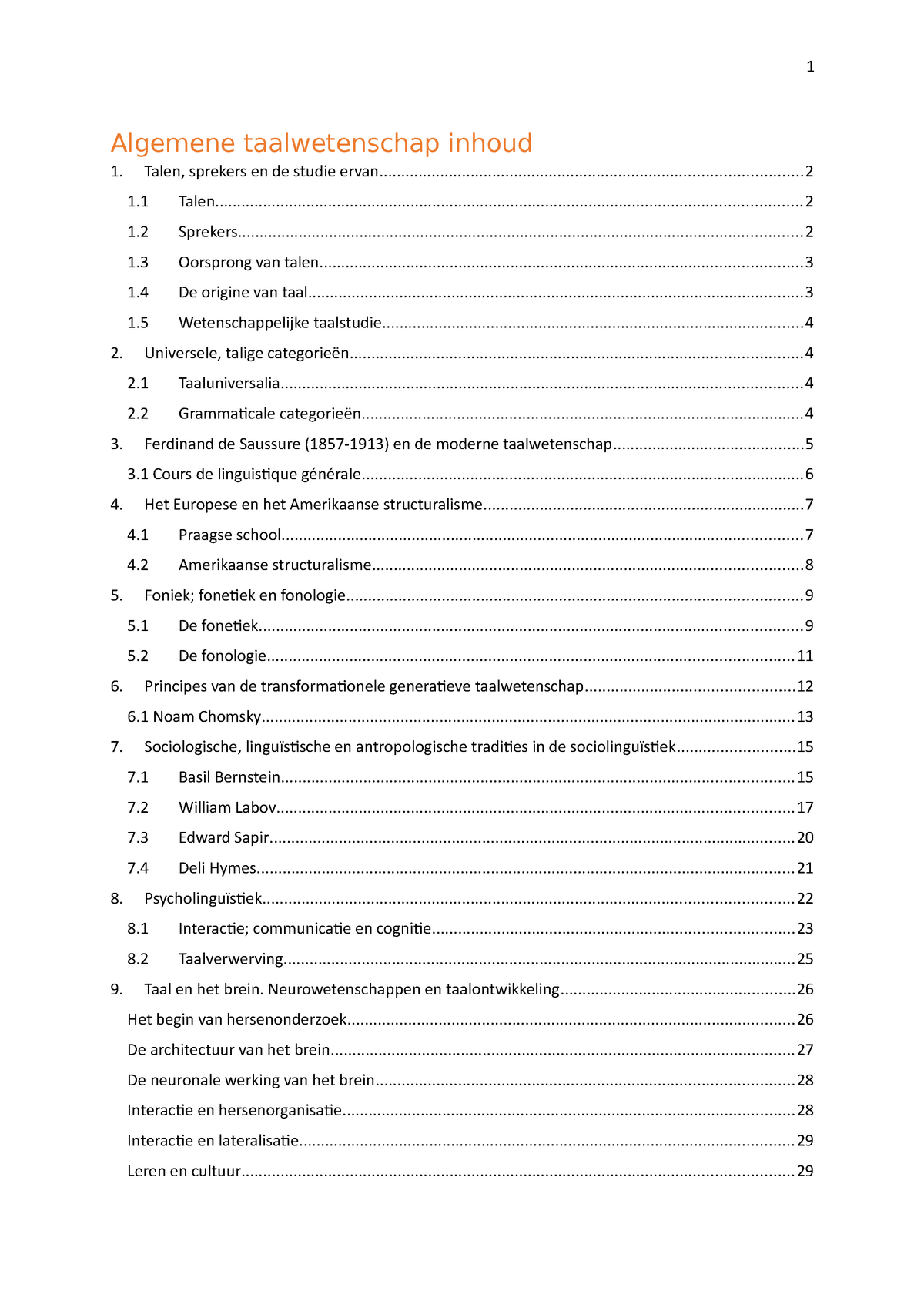 Inleiding Tot De Algemene Taalwetenschap - Algemene Taalwetenschap ...