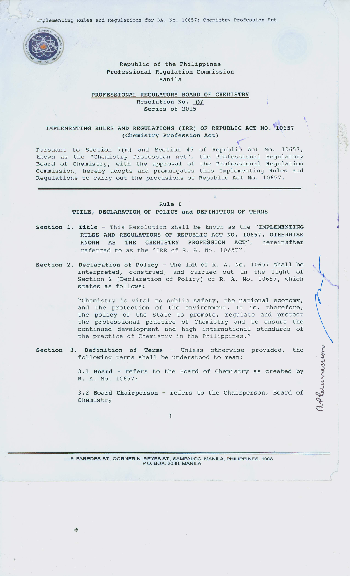 chemistry-profession-act-current-topics-in-chemical-engineering-studocu