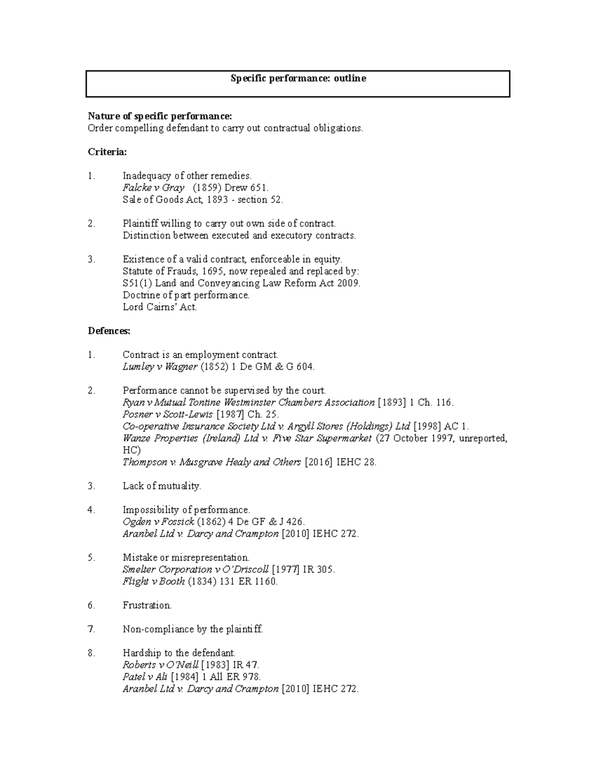 topic-4-specific-performance-specific-performance-outline-nature