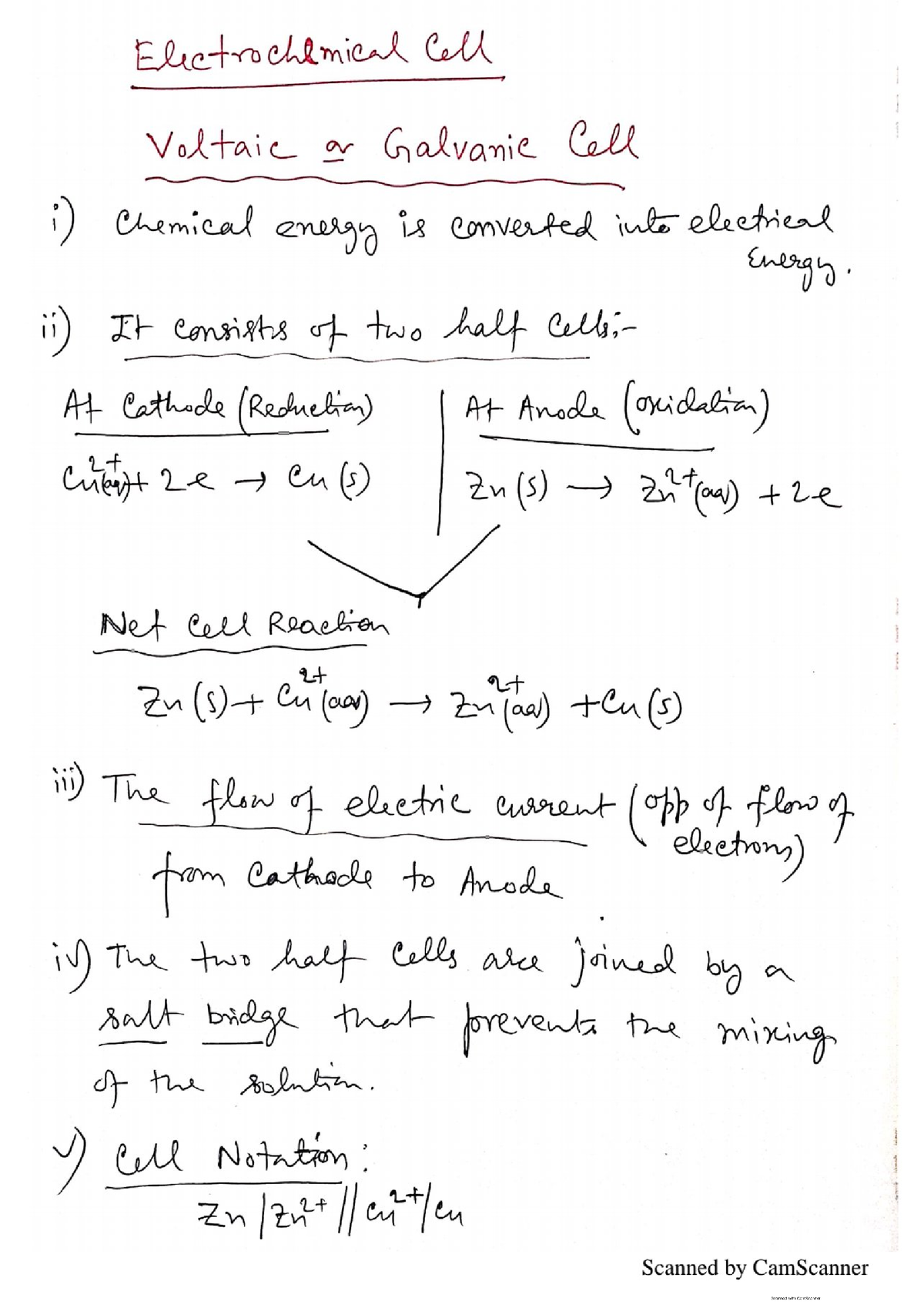 Electrochemistry-3 - Good - Physics Class 12 - Studocu