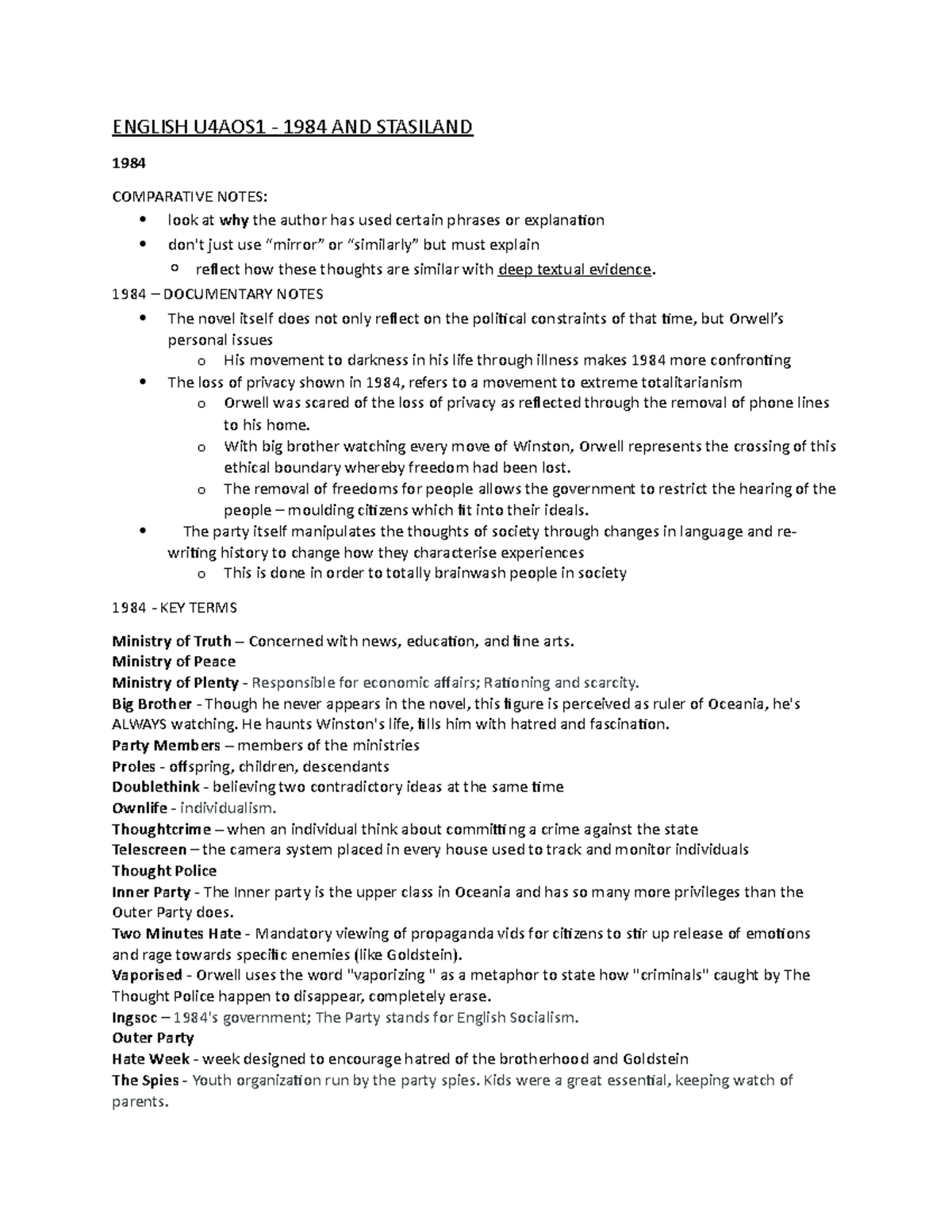 english-u4aos1-notes-english-u4aos1-1984-and-stasiland-1984