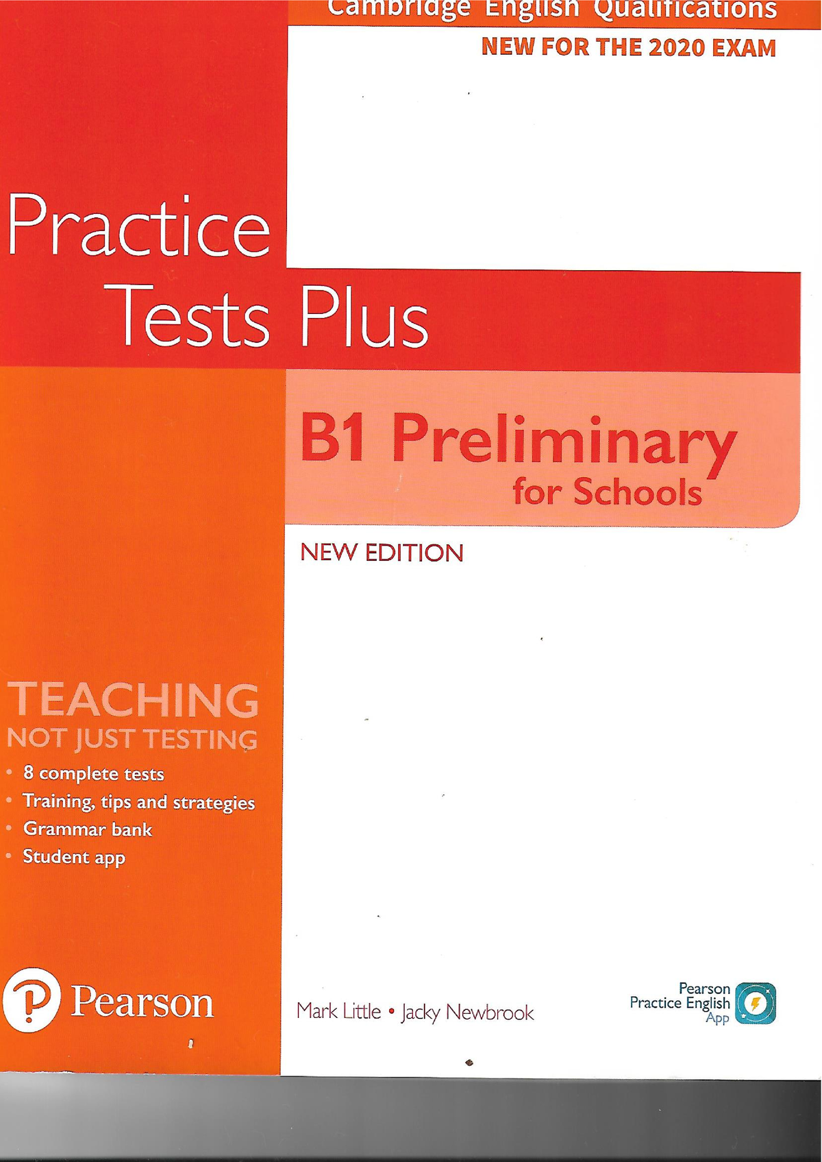 Practice Tests Plus B1 Preliminary - English - Studocu