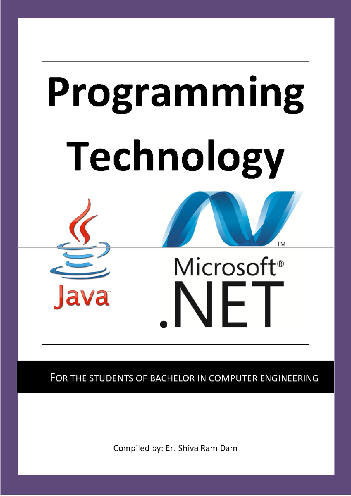 Chapter 2 of pt - Programming Technology Compiled by: Er. Shiva Ram Dam ...