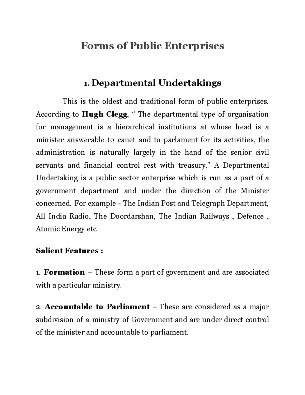 forms-of-public-enterprises-according-to-hugh-clegg-the