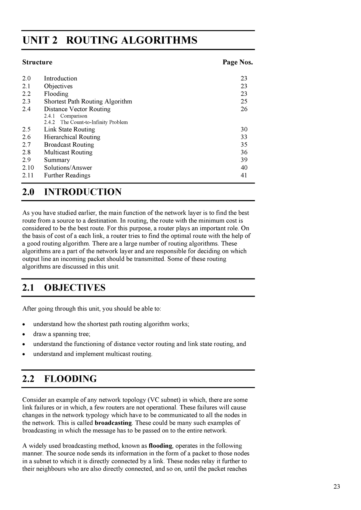 routing algorithm implementation assignment