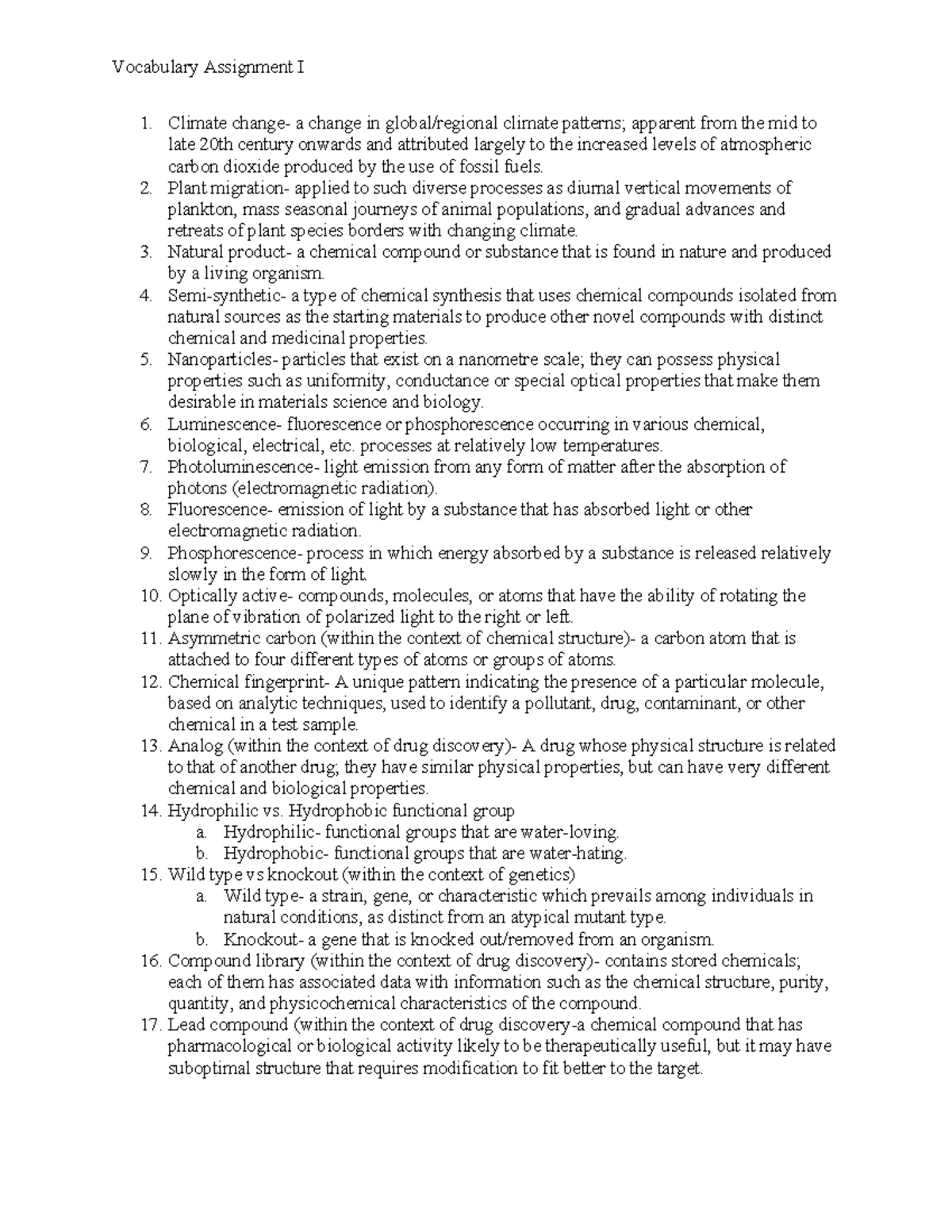 chem-vocab-i-vocabulary-assignment-i-climate-change-a-change-in