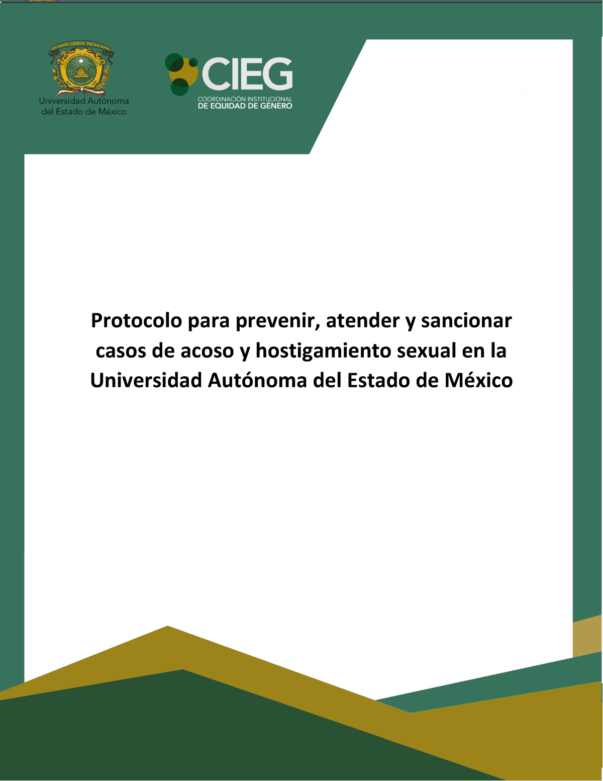 Protocolo Acoso Y Hostigamiento Sexual 1 Protocolo Para Prevenir Atender Y Sancionar Casos De 7469