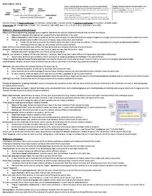 STL Quick Reference 1 - Summary Computer Science I - 1 Notations The ...