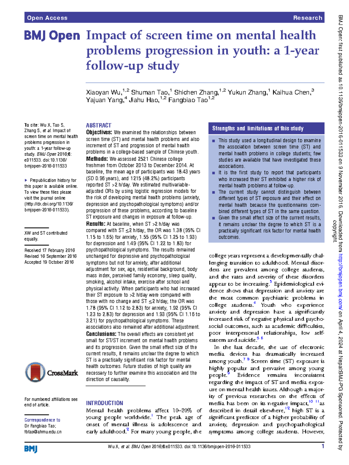 Picture of Impact of screen time on mental health - Impact of screen time on ...