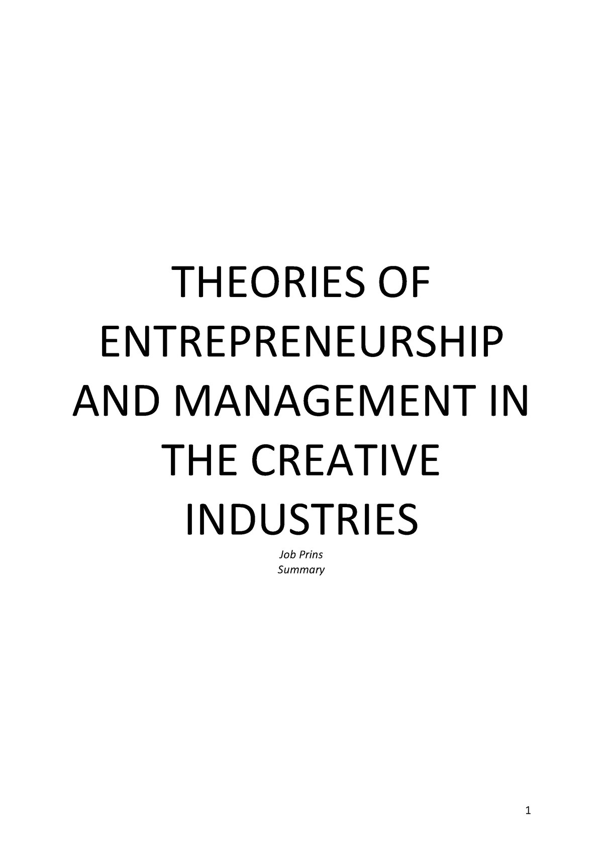 theories-of-entrepreneurship-and-management-in-the-creative-industries