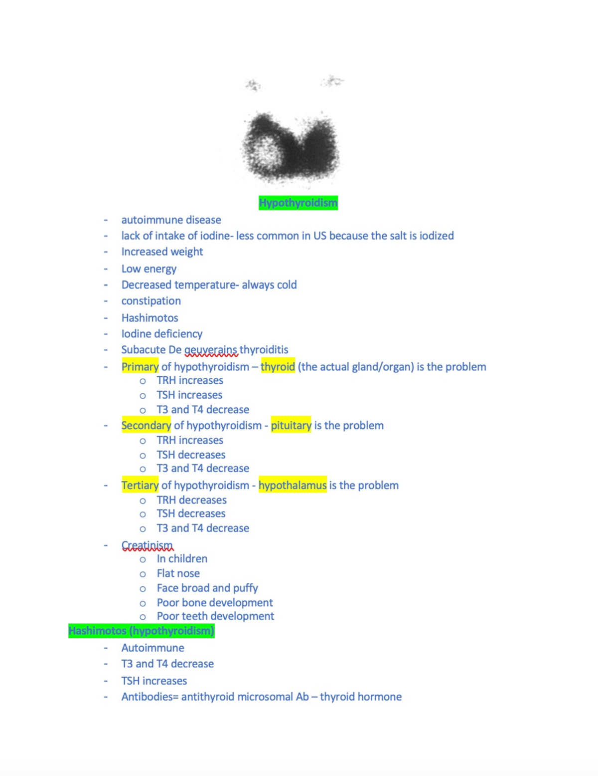 Pathophysiology Study Guide For Exam 3 Part 12 - BIO-322 - Studocu