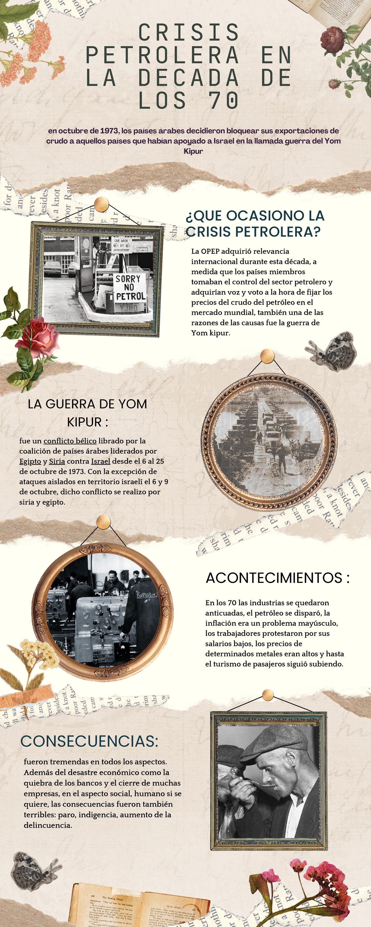 Crisis de los 70 - C R I S I S P E T R O L E R A E N L A D E C A D A D ...