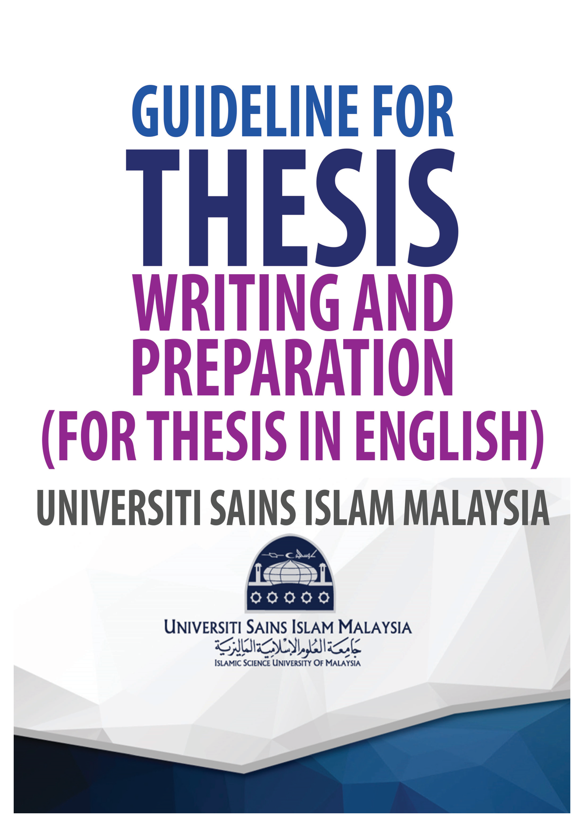 thesis guideline uum