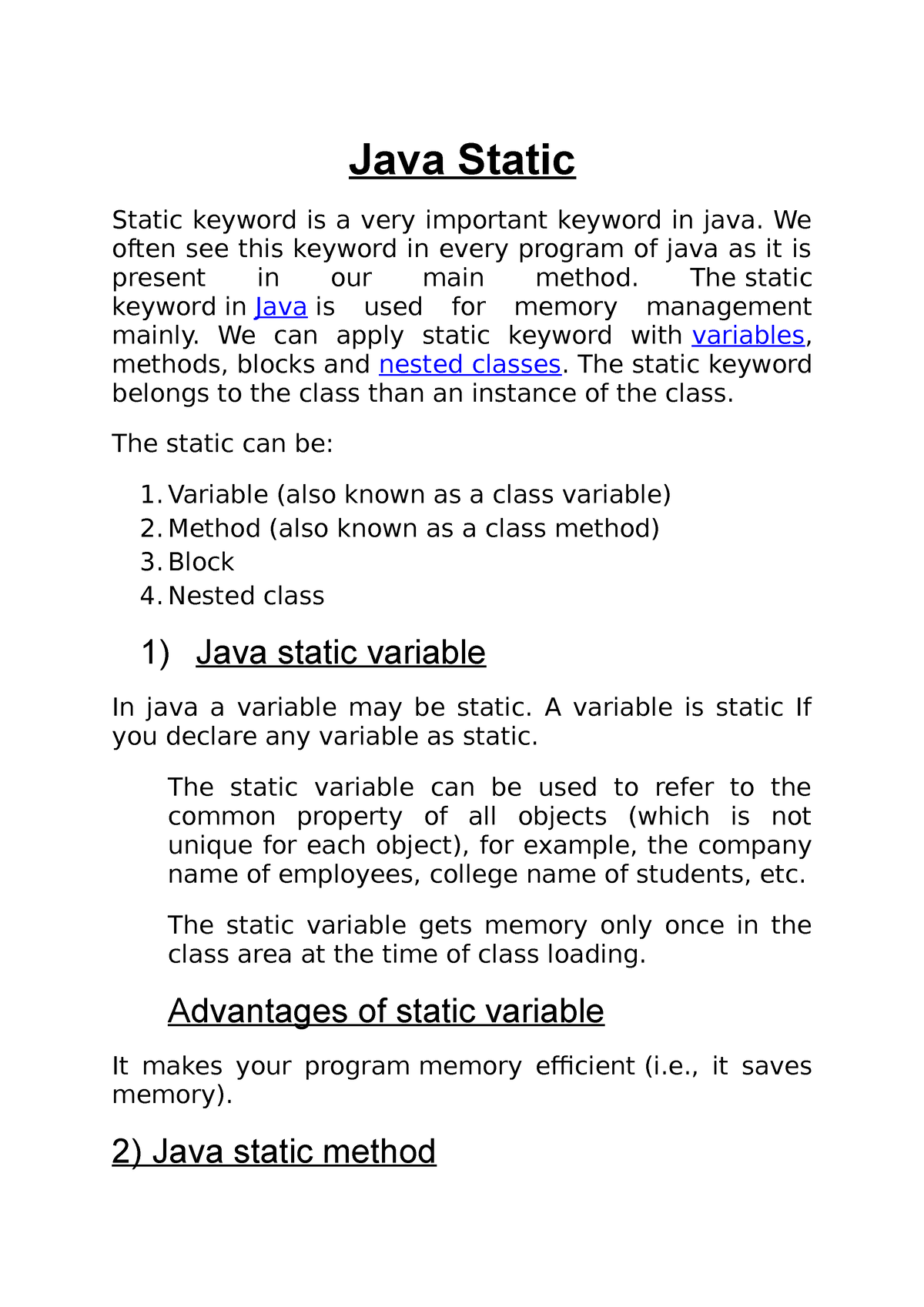 java-static-notes-java-static-static-keyword-is-a-very-important