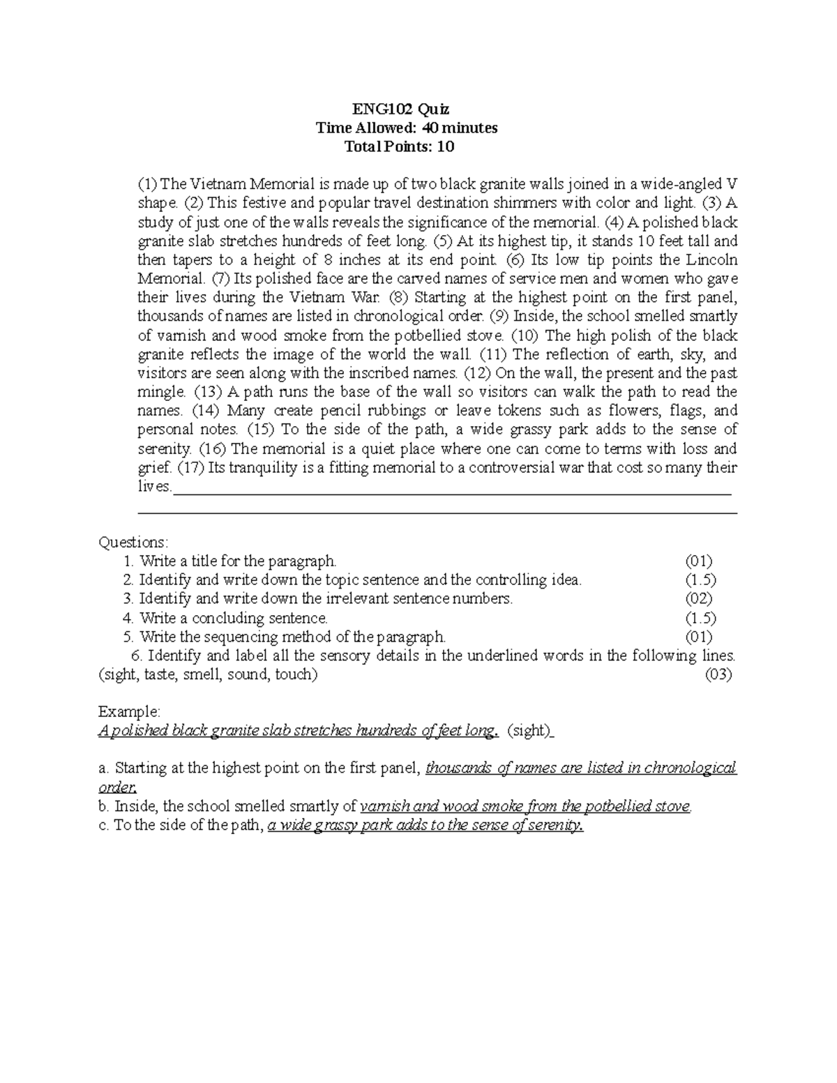 Structure Quiz 1 9. A journal named poststructuralist studies