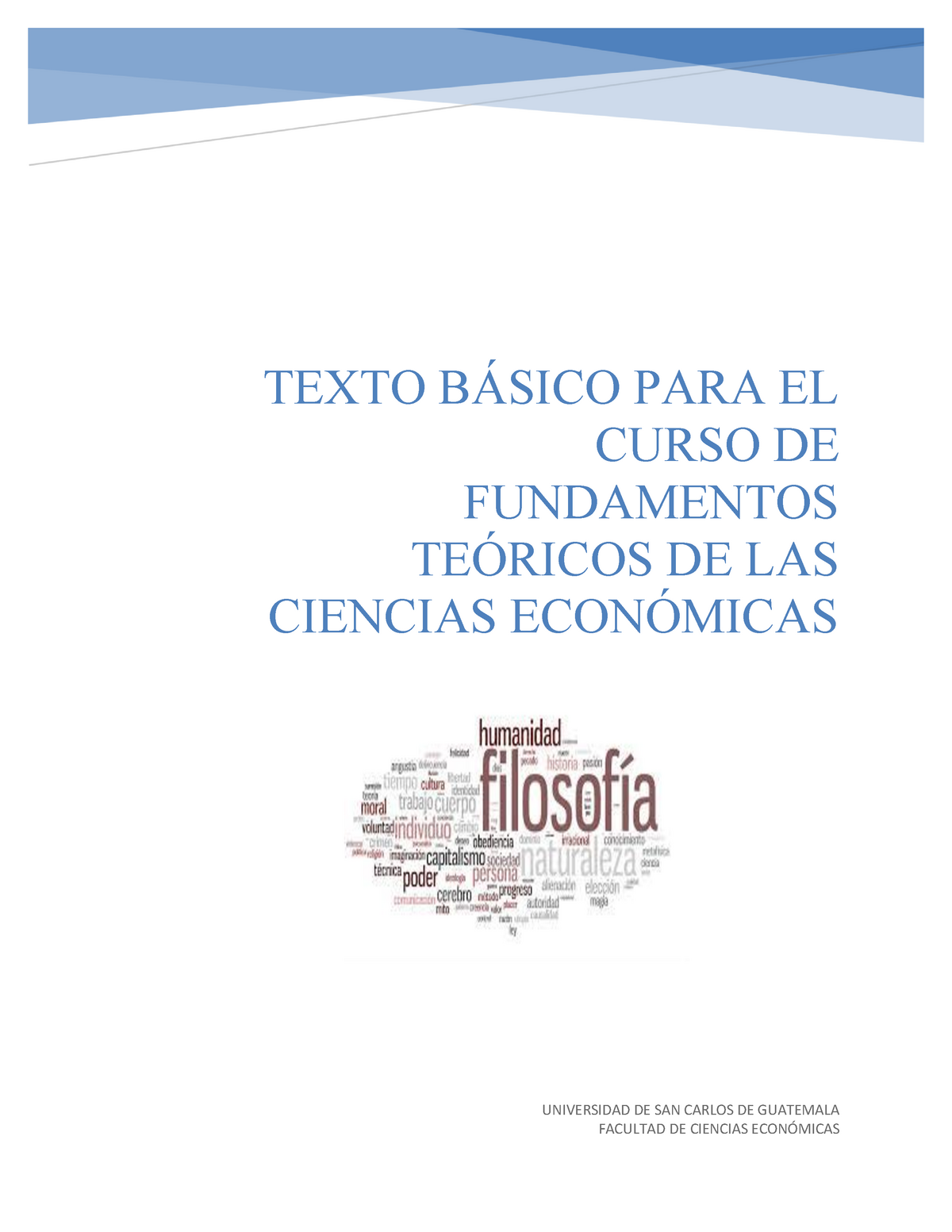 Libro De Apoyo Del Curso De Fundamentos - TEXTO BÁSICO PARA EL CURSO DE ...