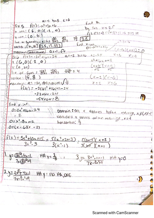 Chapter 5 Notes - MATH 1324 - Studocu