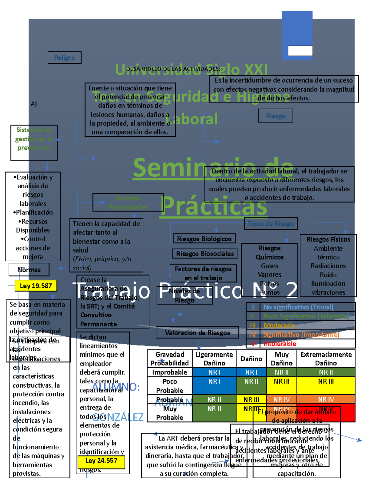 Seminario de Practica Profesional TP2. Tec higiene y seguridad laboral ...