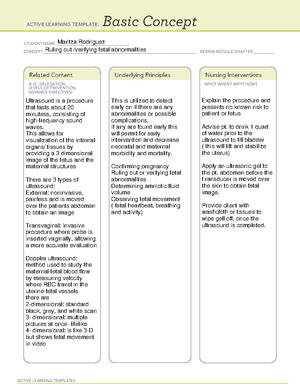 OB Ati A 4 - Remediation - ACTIVE LEARNING TEMPLATES Basic Concept ...