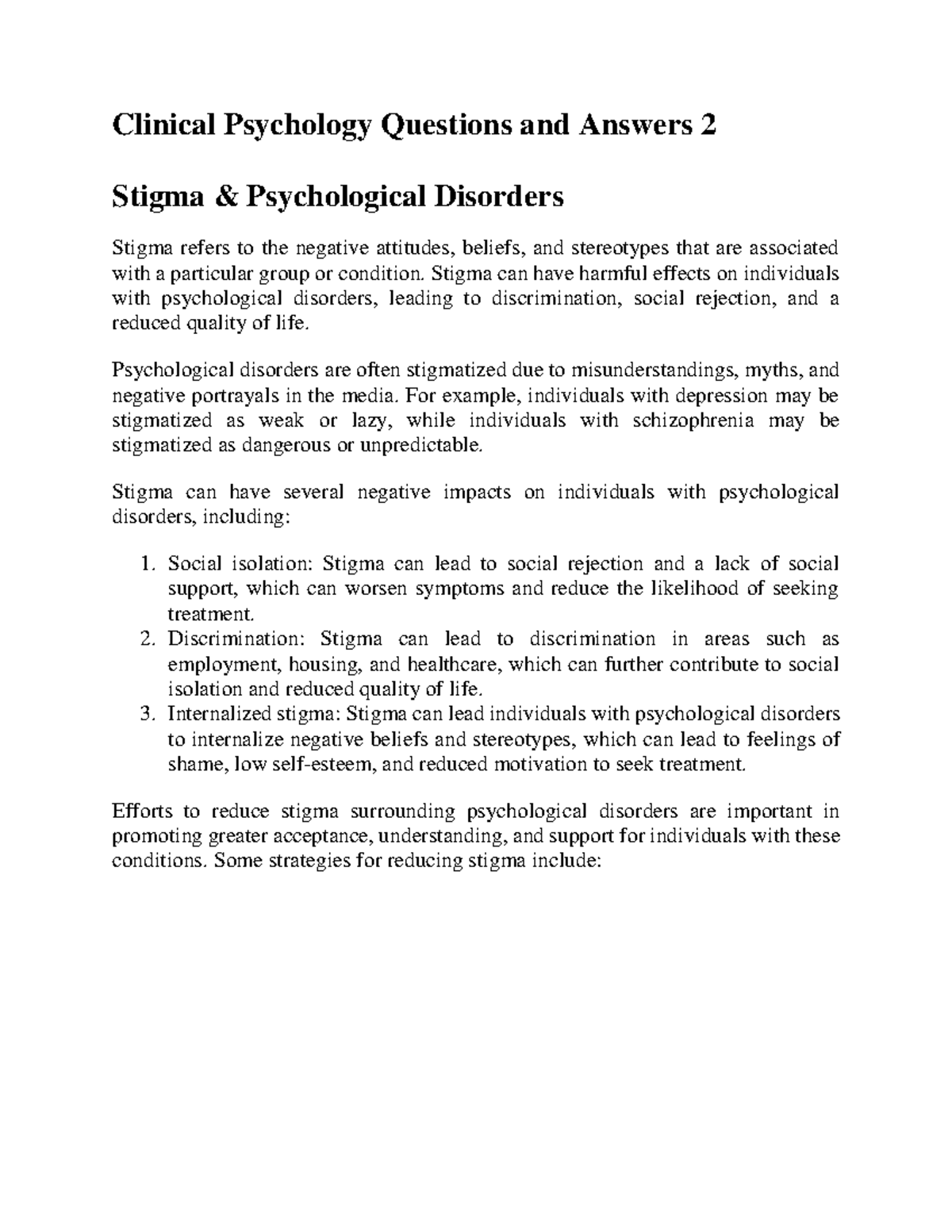 phd clinical psychology interview questions